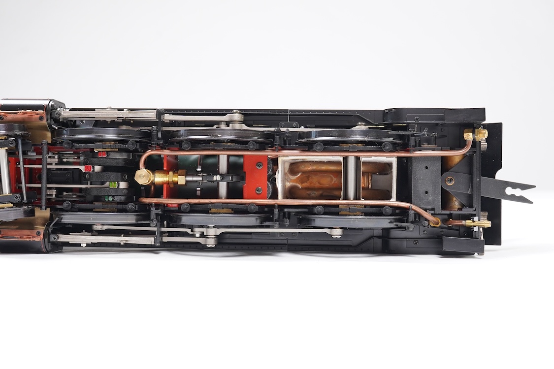 A Gauge One Aster Hobbies live steam GWR Castle Class, 4-6-0 tender locomotive, Kingswear Castle 5015, the factory ‘Built Up’ version, with spirit fired working four cylinder motion, with assembly instructions, operating